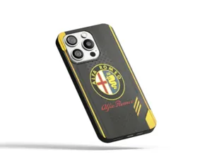 Alfa Romeo Funda Silicona SmartPhone Look Estándar Minimalista